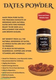 The Sweet Benefits of Bees Drop – Dates Powder