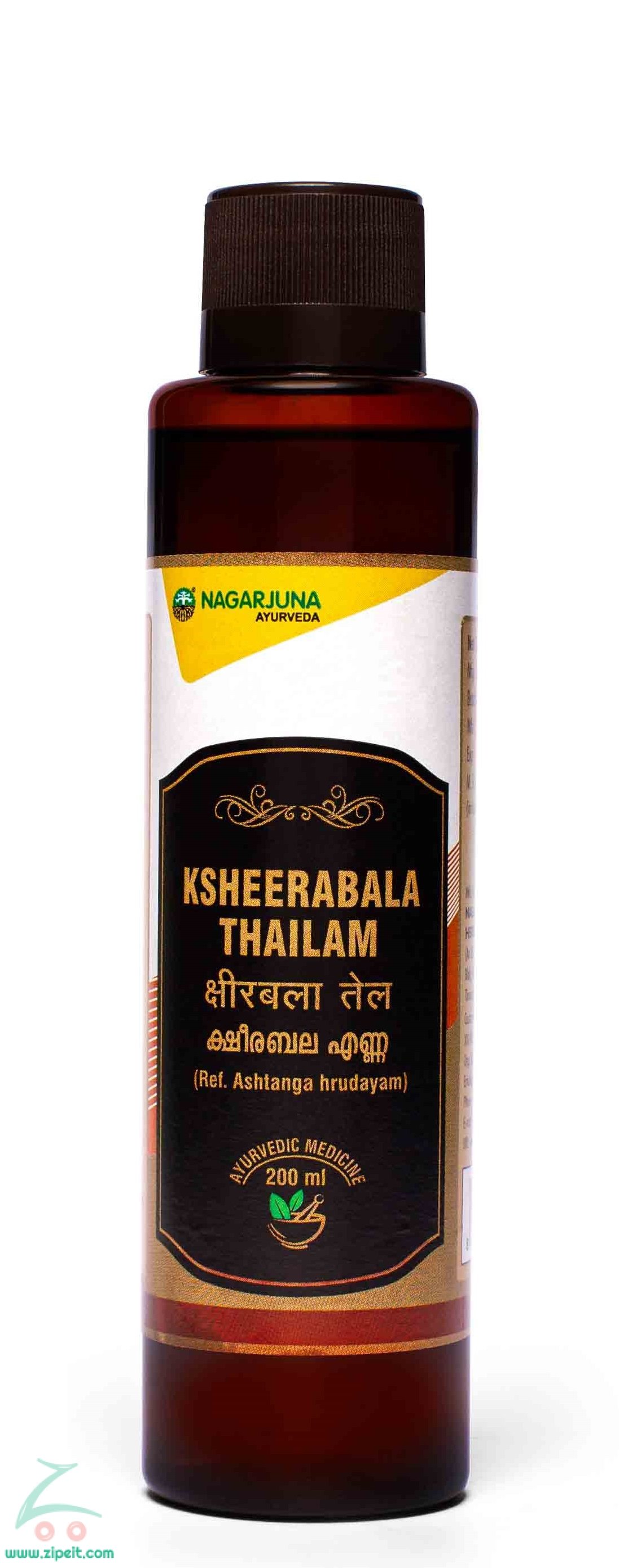 Nagarjuna Ayurveda - Ksheerabala Thailam - 200ml | Shop Products Online ...