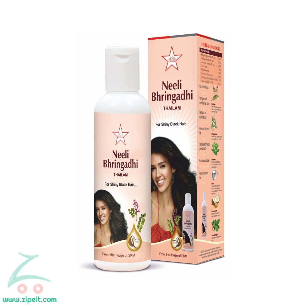 SKM Neelibhringadhi Thailam - 500ml | Shop Products Online at Best ...